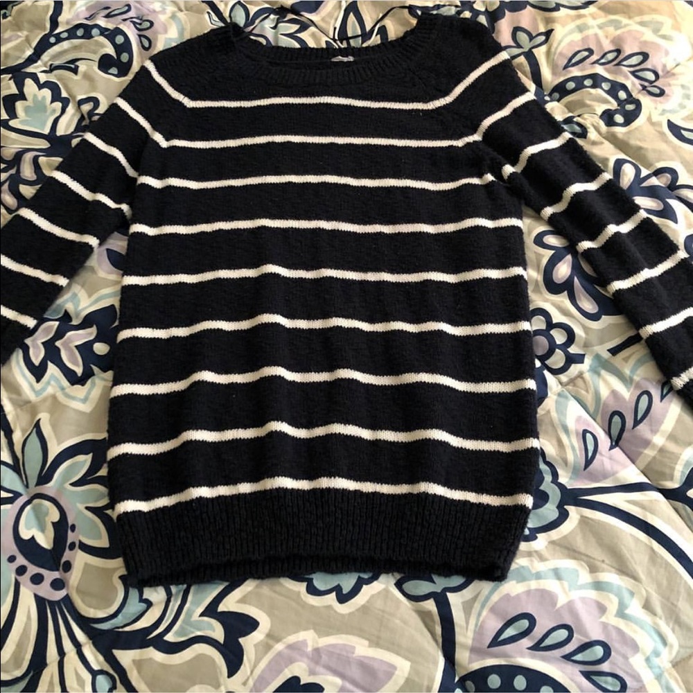 stripped sweater